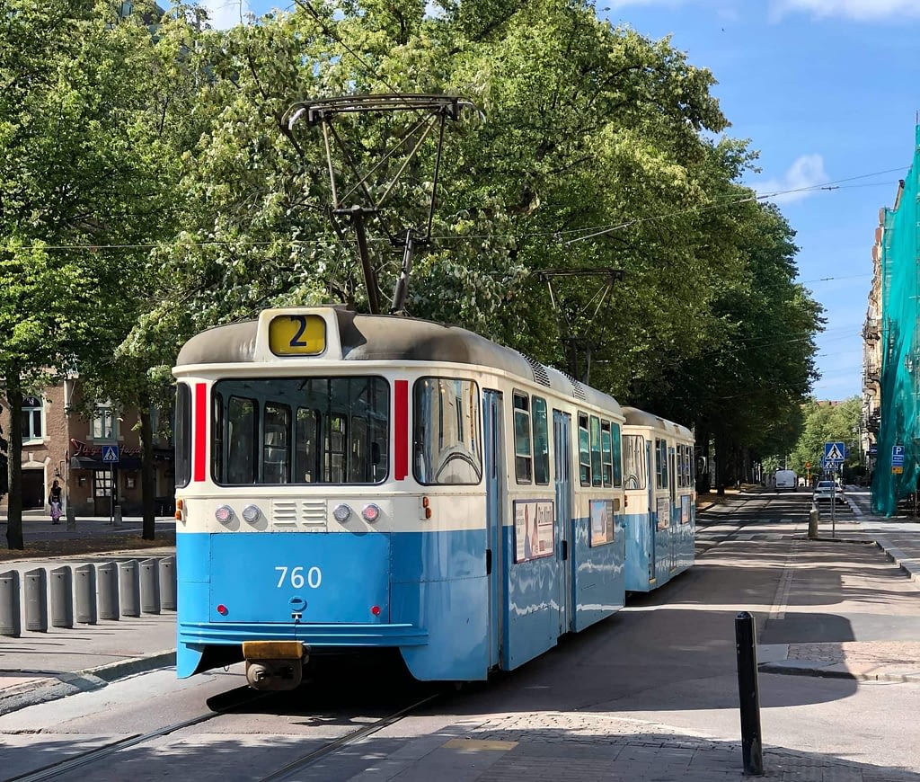 Spårvagnar, Liseberg och matkasse Göteborg.